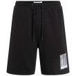 Calvin Klein Μαύρη Αθητική Βερμούδα - J30J327528