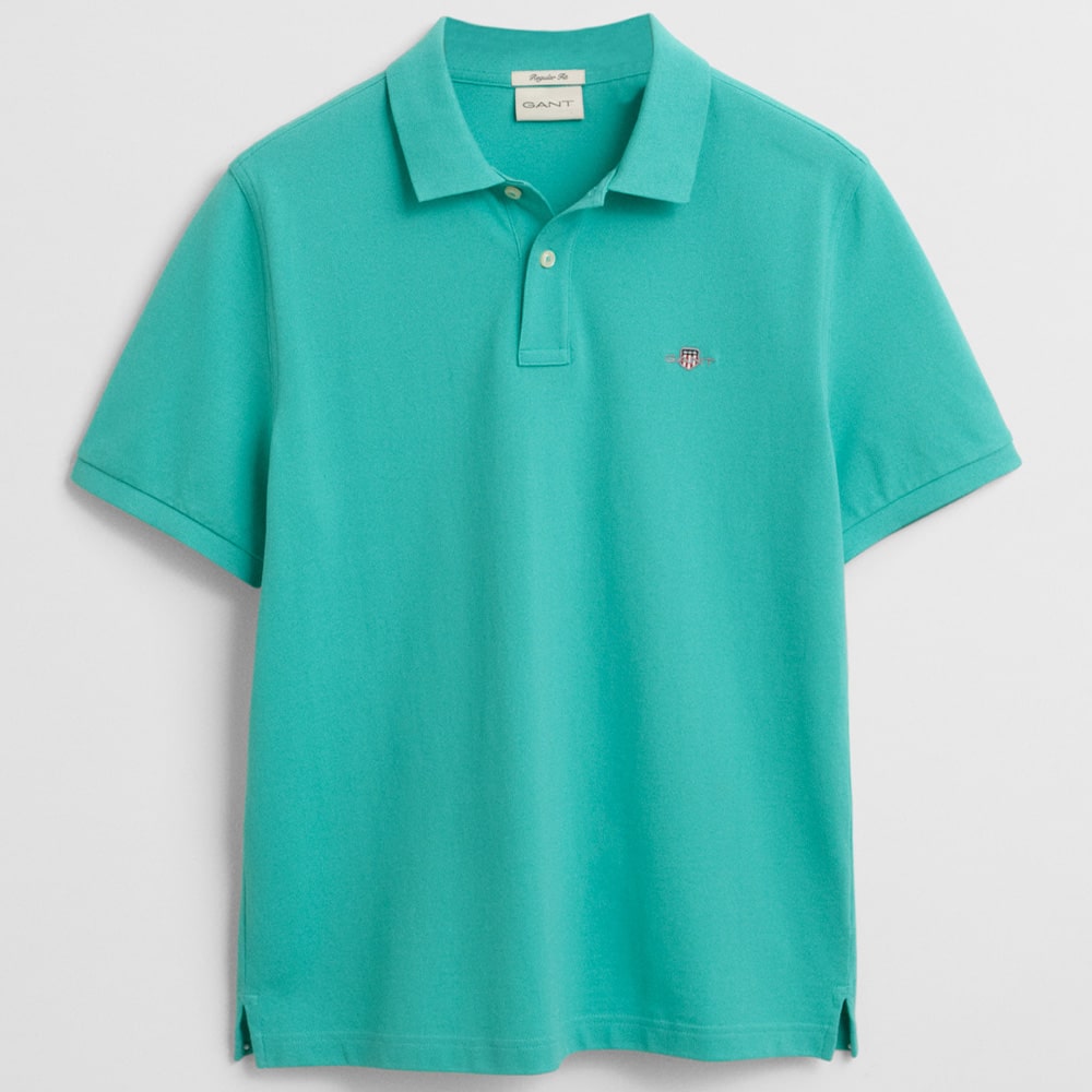 Gant Τιρκουάζ Κοντομάνικο polo - 3G2210-1