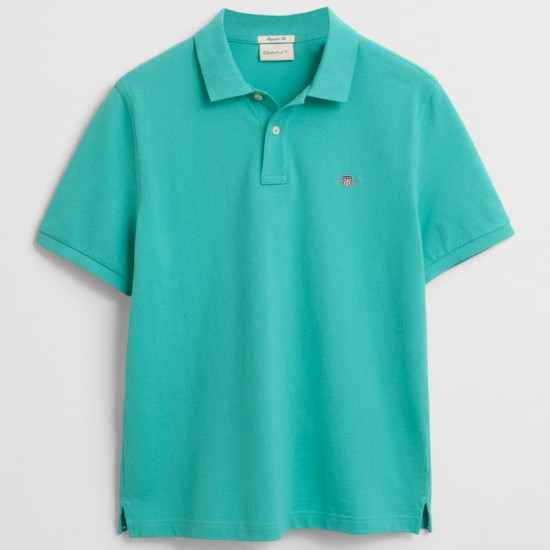 Gant Τιρκουάζ Κοντομάνικο polo - 3G2210-1