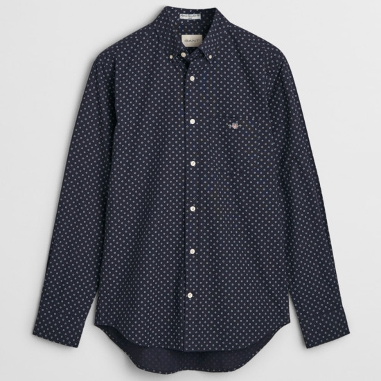 Gant Μπλε Σκούρο Πουκάμισο Button Down - 3G3250056