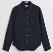 Gant Μπλε Σκούρο Πουκάμισο Button Down 100% Λινό - 3G3240120