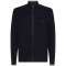 Tommy Hilfiger Μπλε Ζακέτα High Neck - MW0MW41517