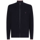Tommy Hilfiger Μπλε Ζακέτα High Neck - MW0MW41517