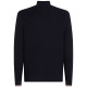 Tommy Hilfiger Μπλε Ζακέτα High Neck - MW0MW41517