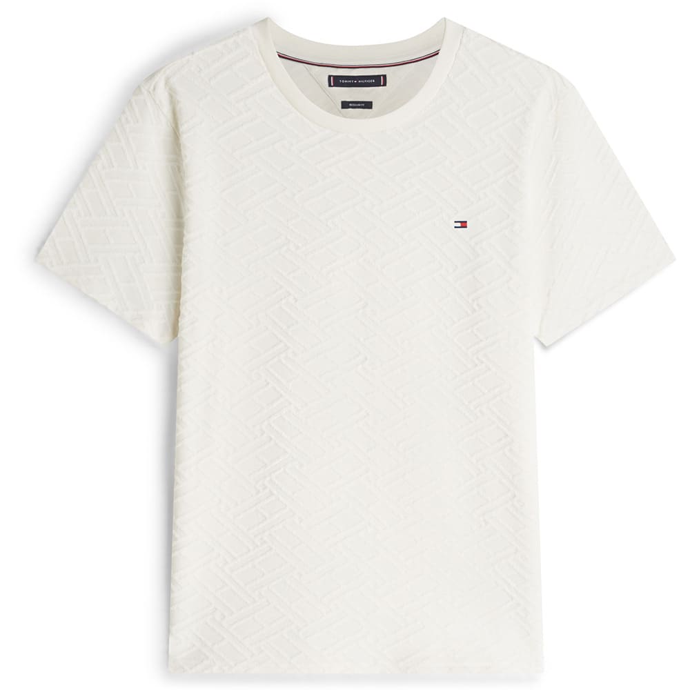 Tommy Hilfiger Εκρού T-shirt C Neck - MW0MW42381