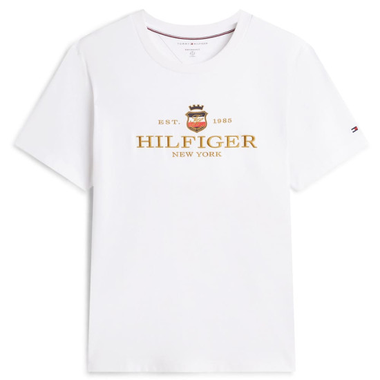 Tommy Hilfiger Λευκό T-shirt C Neck - MW0MW42302