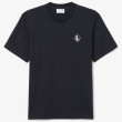 Lacoste Μαύρο T-shirt C Neck - 3TH0718