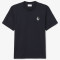 Lacoste Μαύρο T-shirt C Neck - 3TH0718