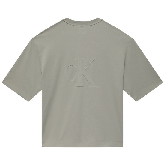 Calvin Klein Χακί T-shirt C Neck - LV04RF203G