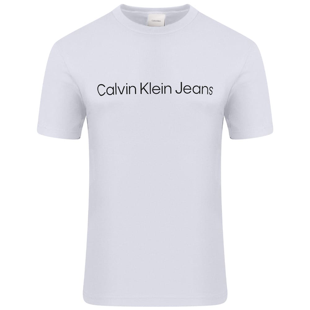 Calvin Klein Λευκό T-shirt C Neck - LV04RAB810