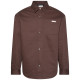 Calvin Klein Μπορντό Πουκάμισο Overshirt - LV04RD729G