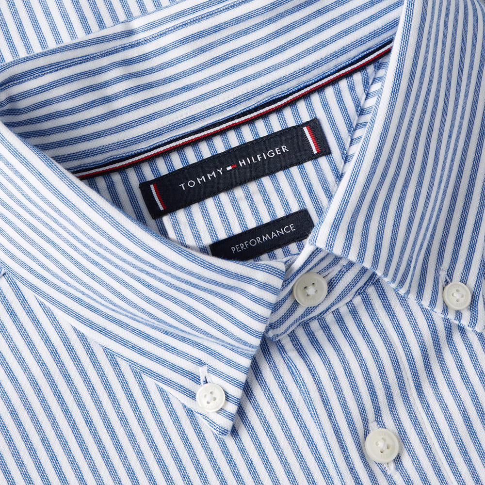 Tommy Hilfiger Γαλάζιο Πουκάμισο Button Down - MW0MW42647