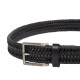 Tommy Hilfiger Μαύρη Ζώνη 100% Leather - AM0AM13920