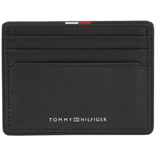 Tommy Hilfiger Μαύρο Πορτοφόλι 100% Leather - AM0AM13738