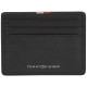 Tommy Hilfiger Μαύρο Πορτοφόλι 100% Leather - AM0AM13738