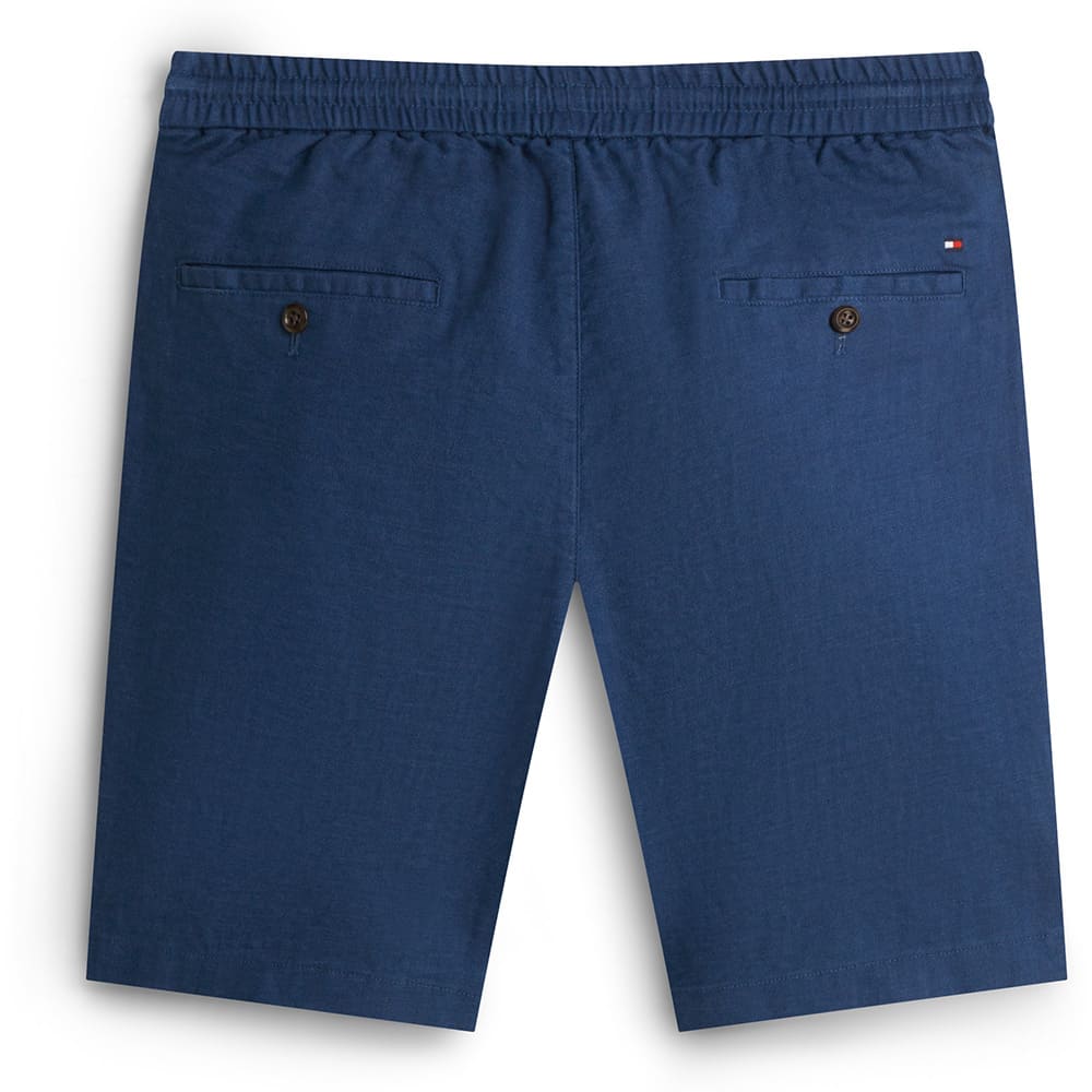 Tommy Hilfiger Μπλε Βερμούδα Linen Blend - MW0MW44353