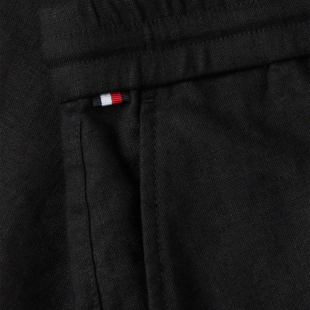 Tommy Hilfiger Μάυρη Βερμούδα Linen Blend - MW0MW44353