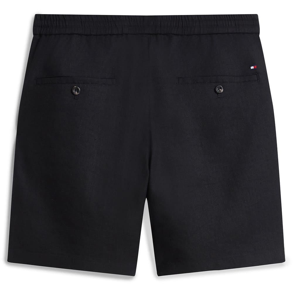Tommy Hilfiger Μάυρη Βερμούδα Linen Blend - MW0MW44353