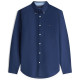 Tommy Hilfiger Μπλε Πουκάμισο Linen Blend - MW0MW44061