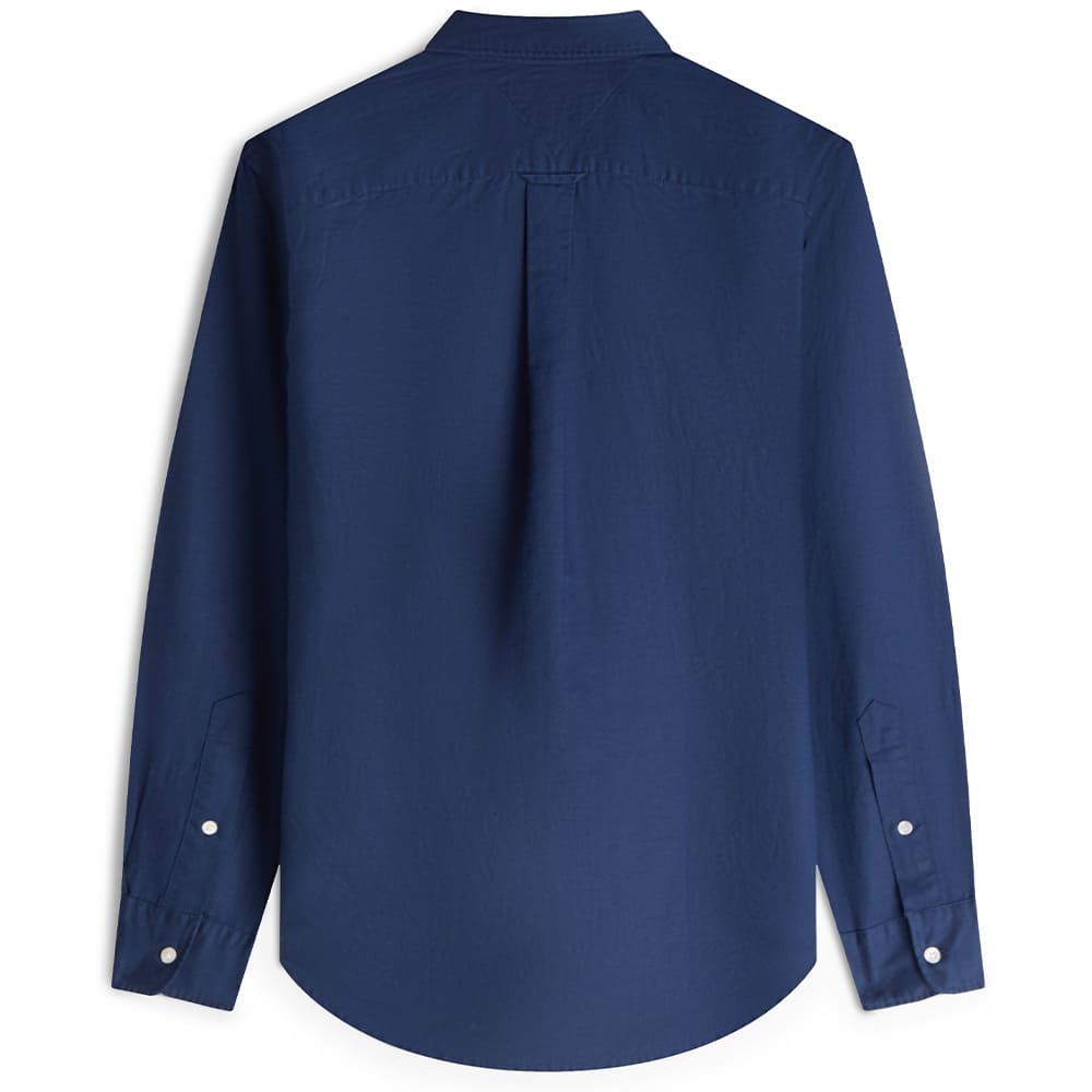 Tommy Hilfiger Μπλε Πουκάμισο Linen Blend - MW0MW44061
