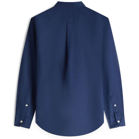 Tommy Hilfiger Μπλε Πουκάμισο Linen Blend - MW0MW44061