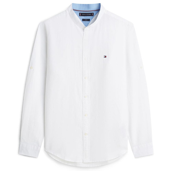 Tommy Hilfiger Λευκό Πουκάμισο Mao - MW0MW44060