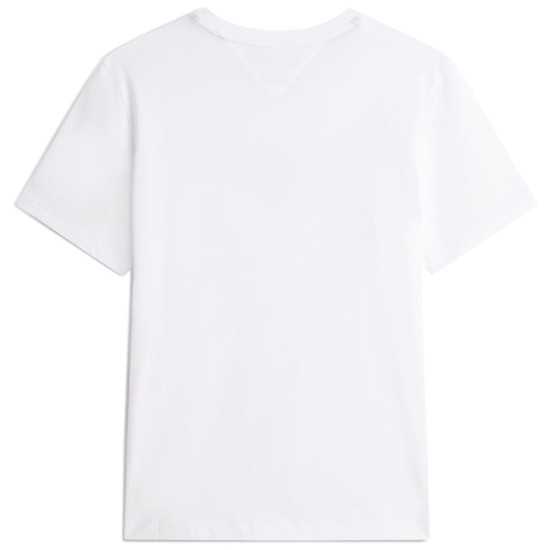 Tommy Hilfiger Λευκό T-shirt C Neck - MW0MW44053