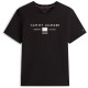 Tommy Hilfiger Μαύρο T-shirt C Neck - MW0MW44053