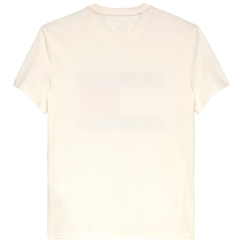 Tommy Jeans Εκρού T-shirt C Neck - DM0DM22645