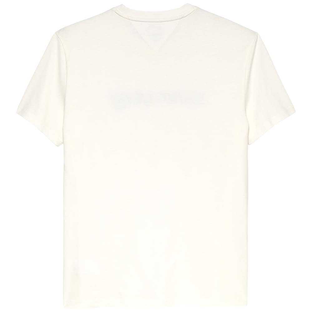 Tommy Jeans Εκρού T-shirt C Neck - DM0DM22548