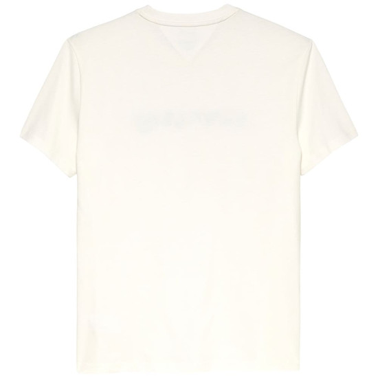 Tommy Jeans Εκρού T-shirt C Neck - DM0DM22548