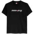 Tommy Jeans Μαύρο T-shirt C Neck - DM0DM22548