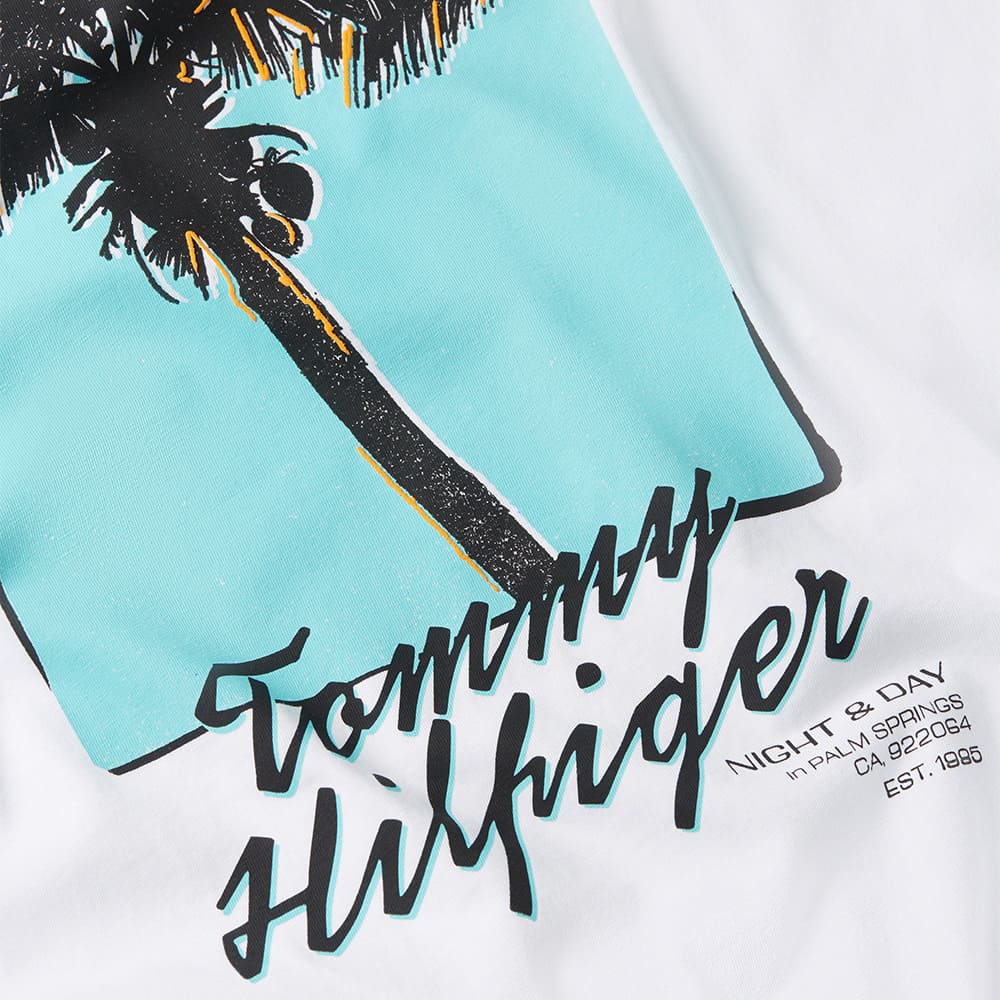 Tommy Hilfiger Λευκό T-shirt C Neck - MW0MW42386
