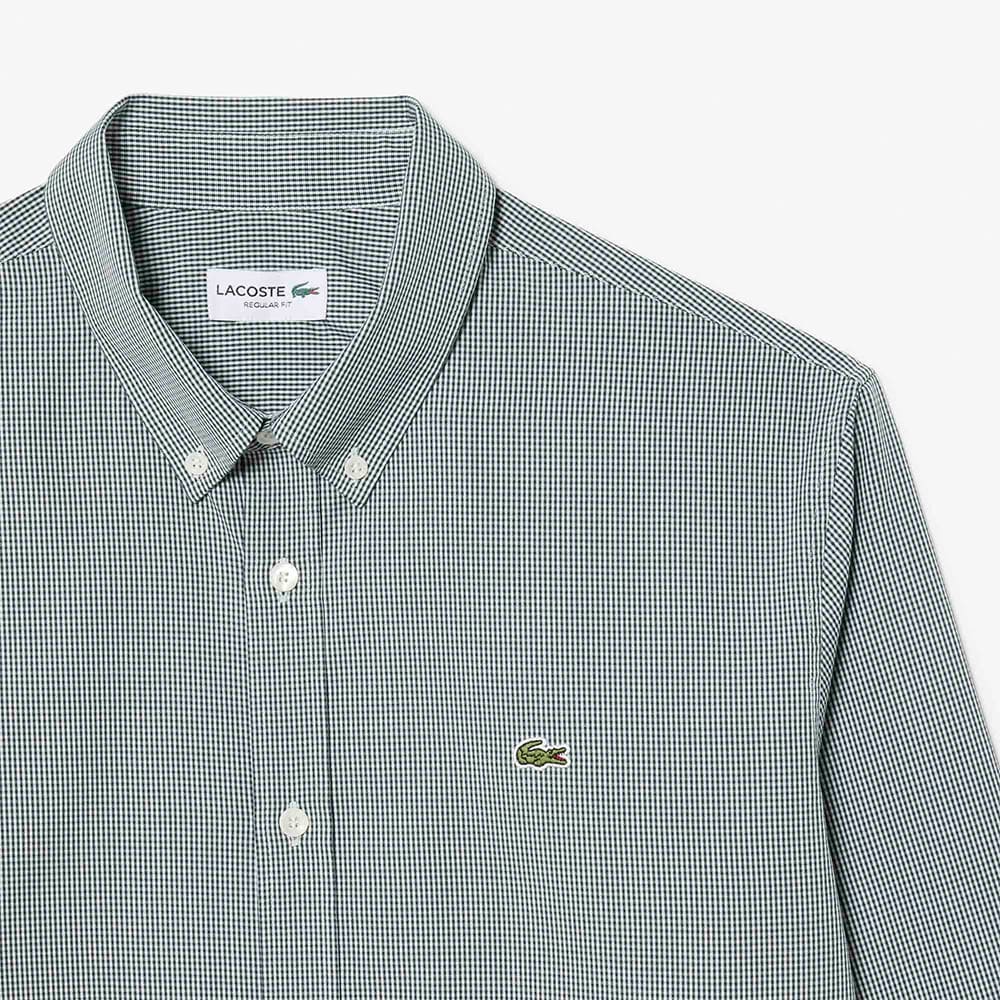 Lacoste Πράσινο Πουκάμισο Button Down - 3CH2433