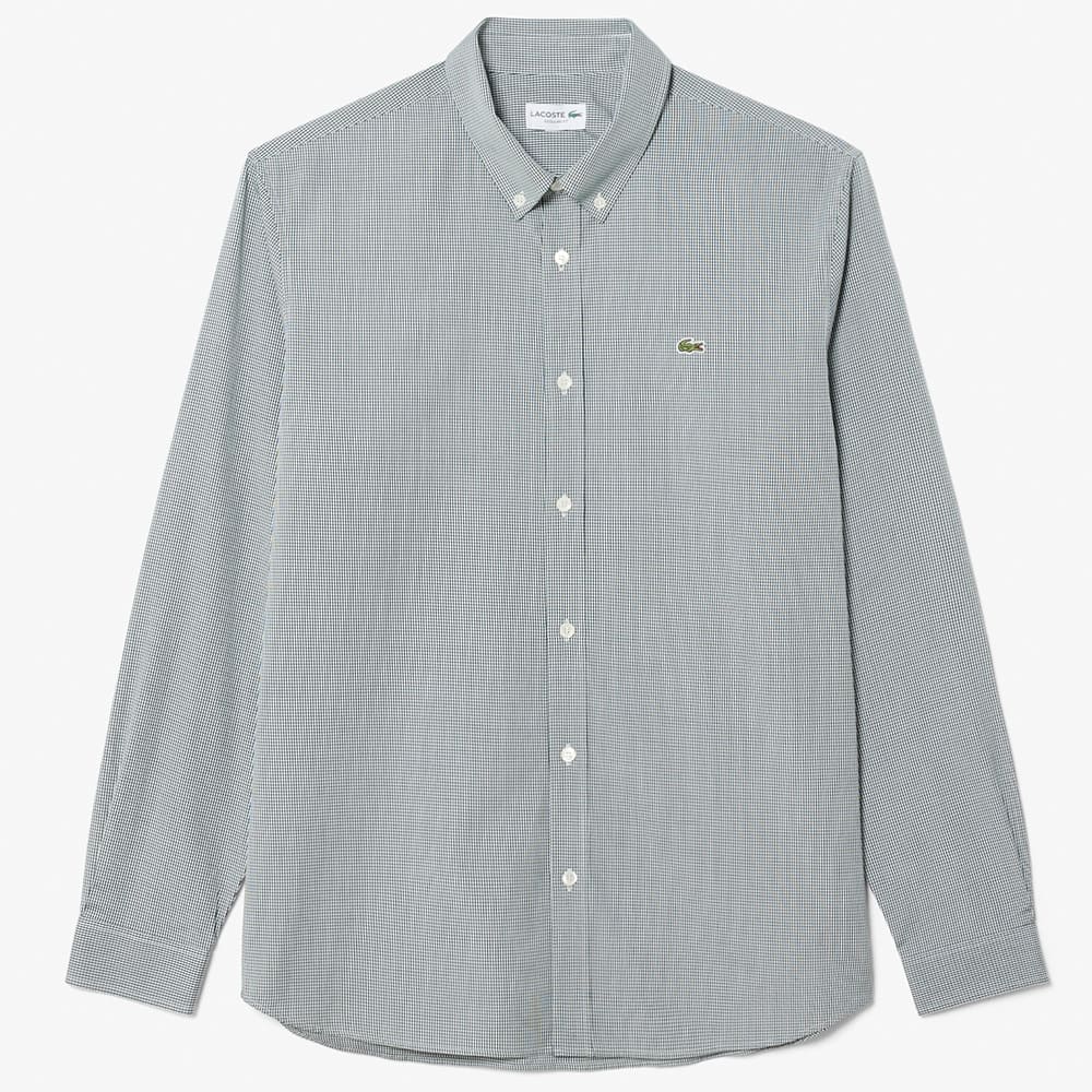 Lacoste Πράσινο Πουκάμισο Button Down - 3CH2433