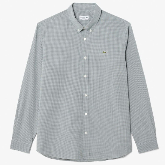 Lacoste Πράσινο Πουκάμισο Button Down - 3CH2433
