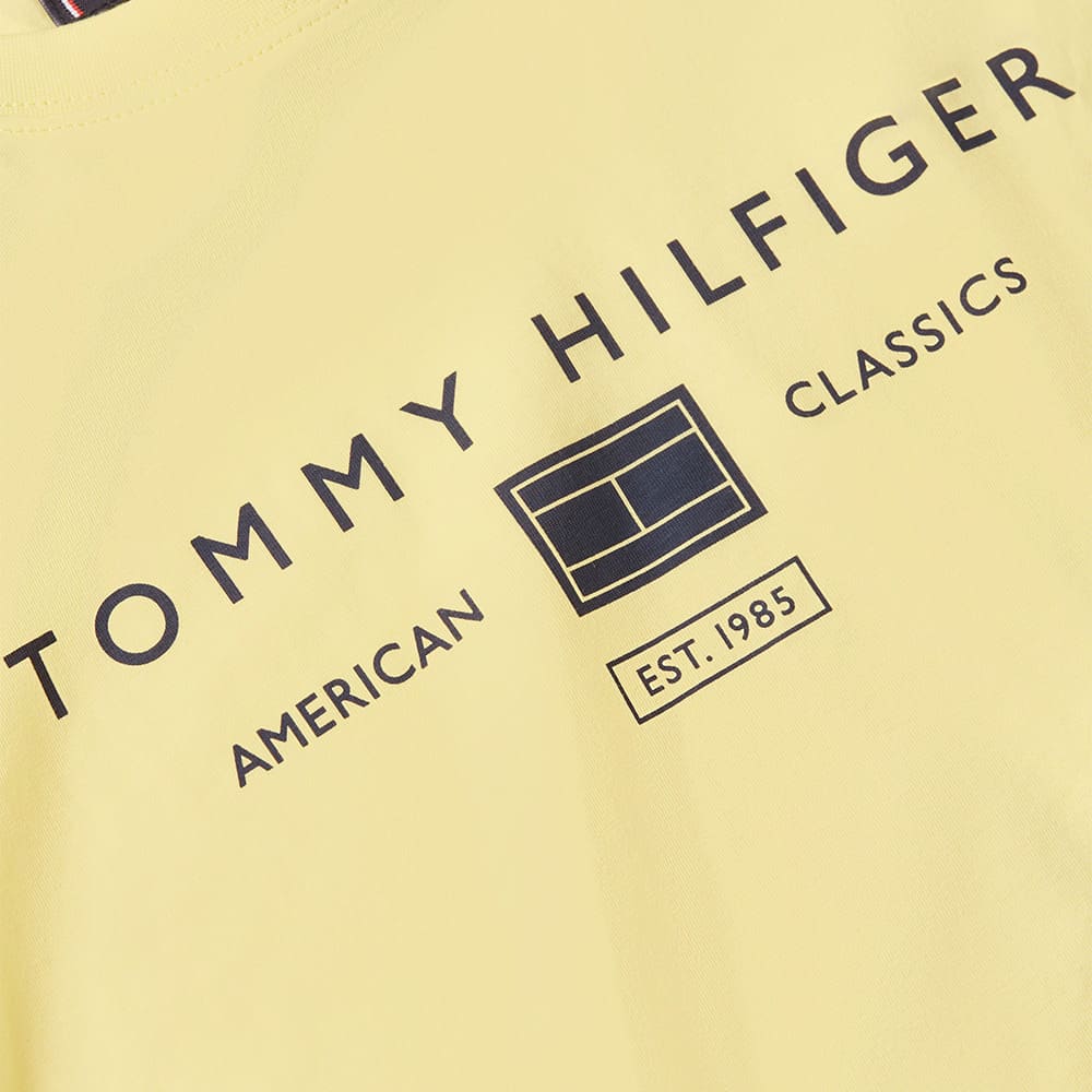 Tommy Hilfiger Κίτρινο T-shirt C Neck - MW0MW42365