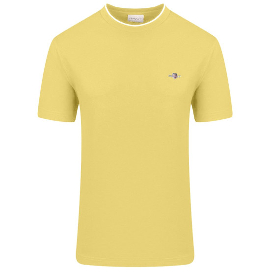 Gant Κίτρινο T-shirt C Neck - 3G2033019
