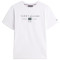 Tommy Hilfiger Λευκό T-shirt C Neck - MW0MW42365