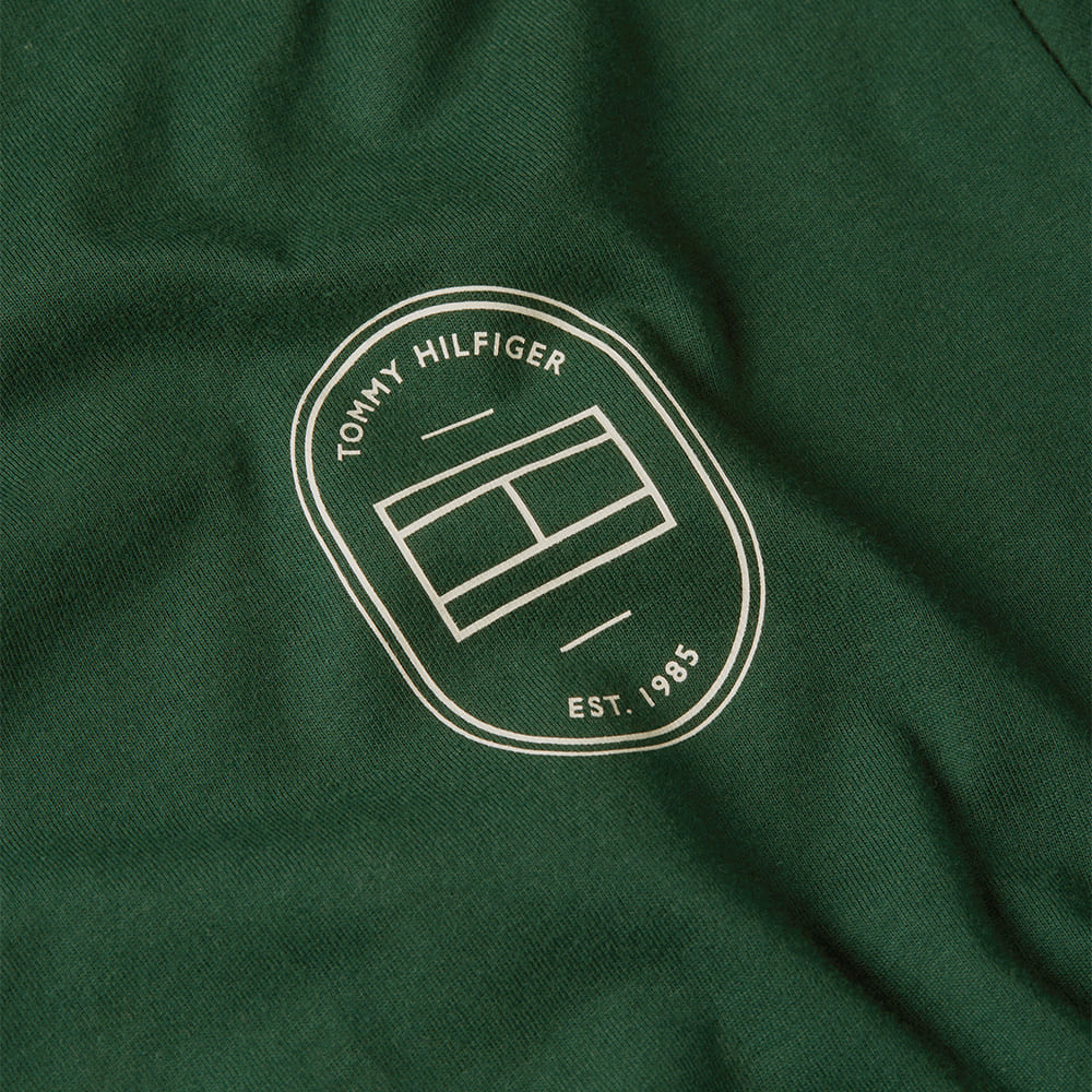 Tommy Hilfiger Πράσινο T-shirt C Neck - MW0MW42364