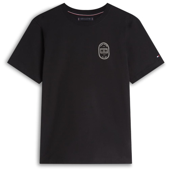 Tommy Hilfiger Μαύρο T-shirt C Neck - MW0MW42364