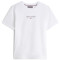 Tommy Hilfiger Λευκό T-shirt C Neck - MW0MW42363