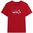Tommy Hilfiger Κόκκινο T-shirt C Neck - MW0MW42363 Tommy Hilfiger Κόκκινο T-shirt C Neck - MW0MW42363