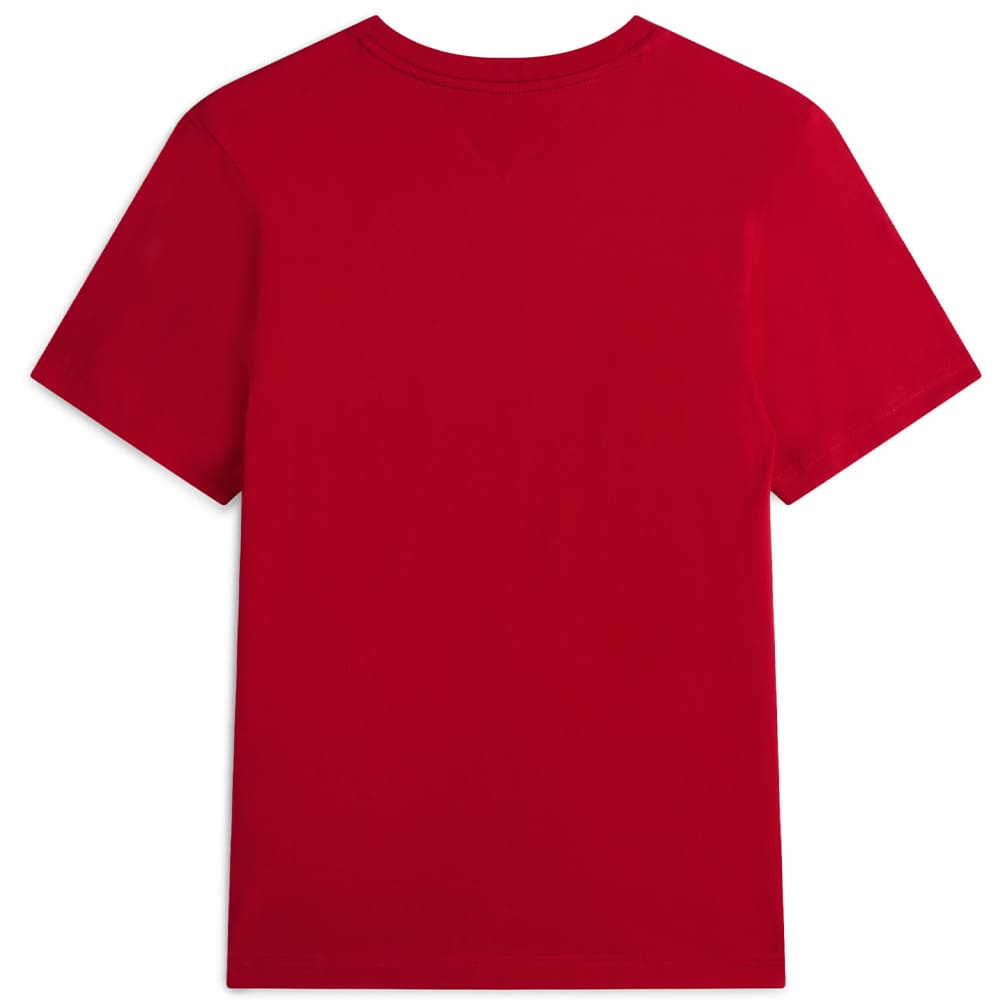 Tommy Hilfiger Κόκκινο T-shirt C Neck - MW0MW42363