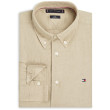 Tommy Hilfiger Μπεζ Πουκάμισο Button Down 100% Λινό - MW0MW41530