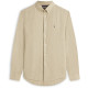 Tommy Hilfiger Μπεζ Πουκάμισο Button Down 100% Λινό - MW0MW41530