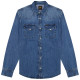 Lee Μπλε Πουκάμισο Denim - 112376547