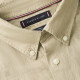 Tommy Hilfiger Μπεζ Πουκάμισο Button Down 100% Λινό - MW0MW41530