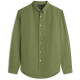 Tommy Hilfiger Πράσινο Πουκάμισο Button Down 100% Λινό - MW0MW41530