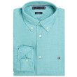 Tommy Hilfiger Γαλάζιο Πουκάμισο Button Down 100% Λινό - MW0MW41530